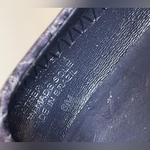 Tory Burch Women’s Python Leather Reva Flats Shoes Size 6 - Picture 9 of 9